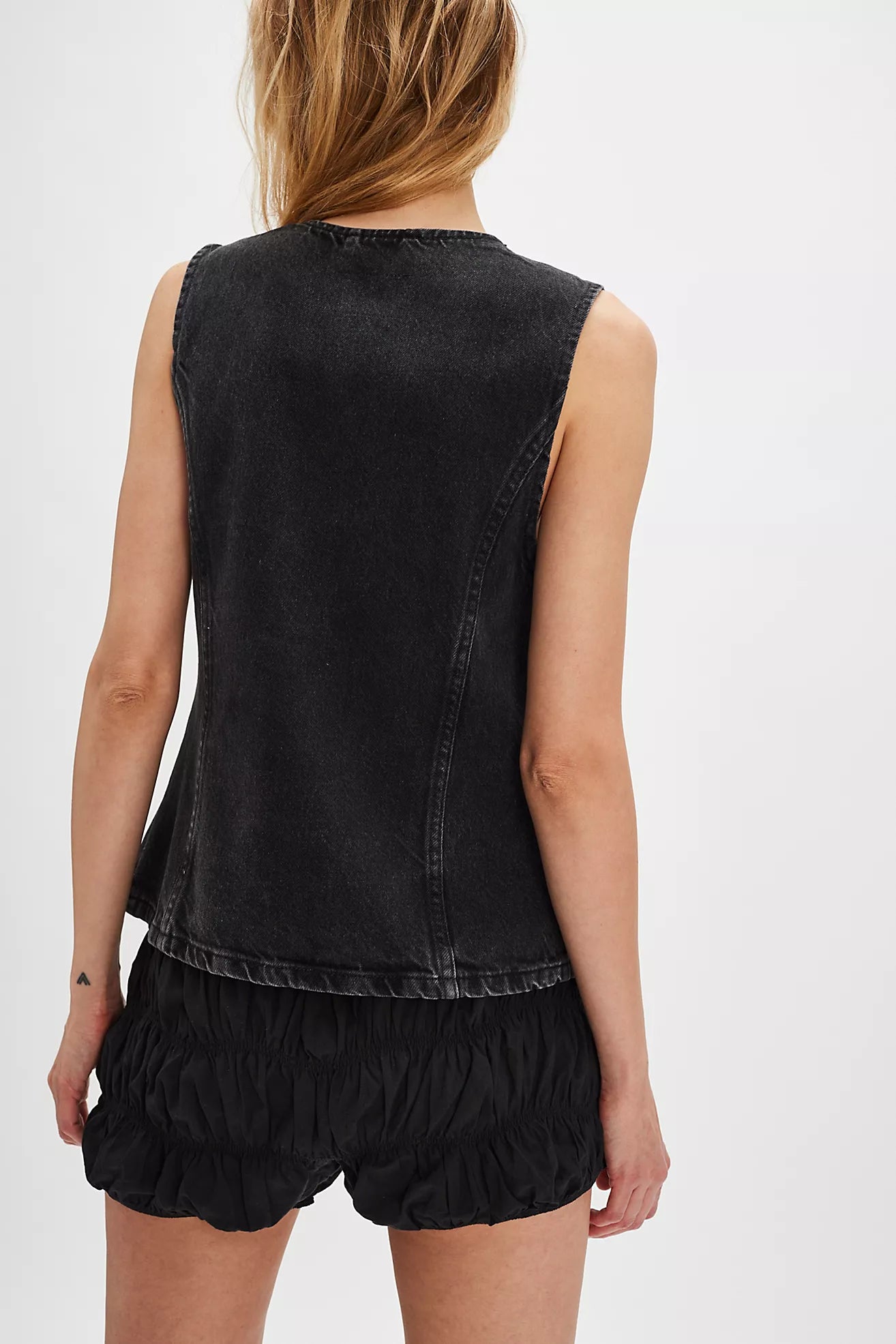 Free People - Aimee Vest - Black