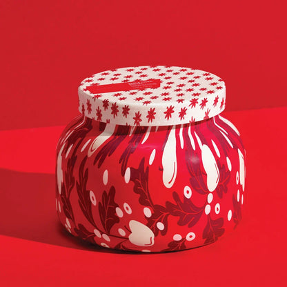 Capri Blue - Apple Cider Social Holiday Pattern Play Signature Jar, 19 oz