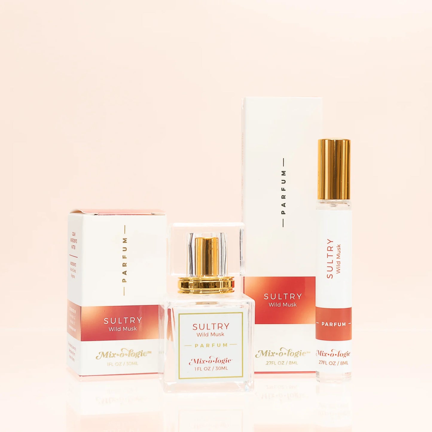 Mixologie - SULTRY (Wild Musk) - Parfum Spray 30 mL Cube