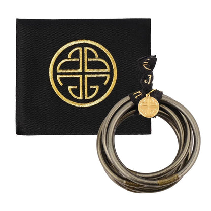 BuDhaGirl - FLINT - All Weather Bangles® (AWB®) - Set of 6