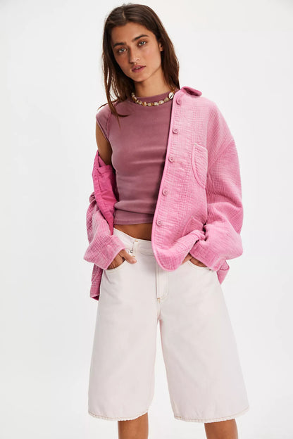 Free People - Ever Had Tee - ORCHID HUSH