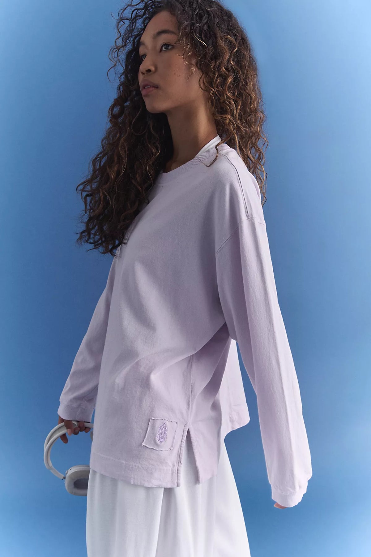 Free People - Hustle Layer - Cool Lilac