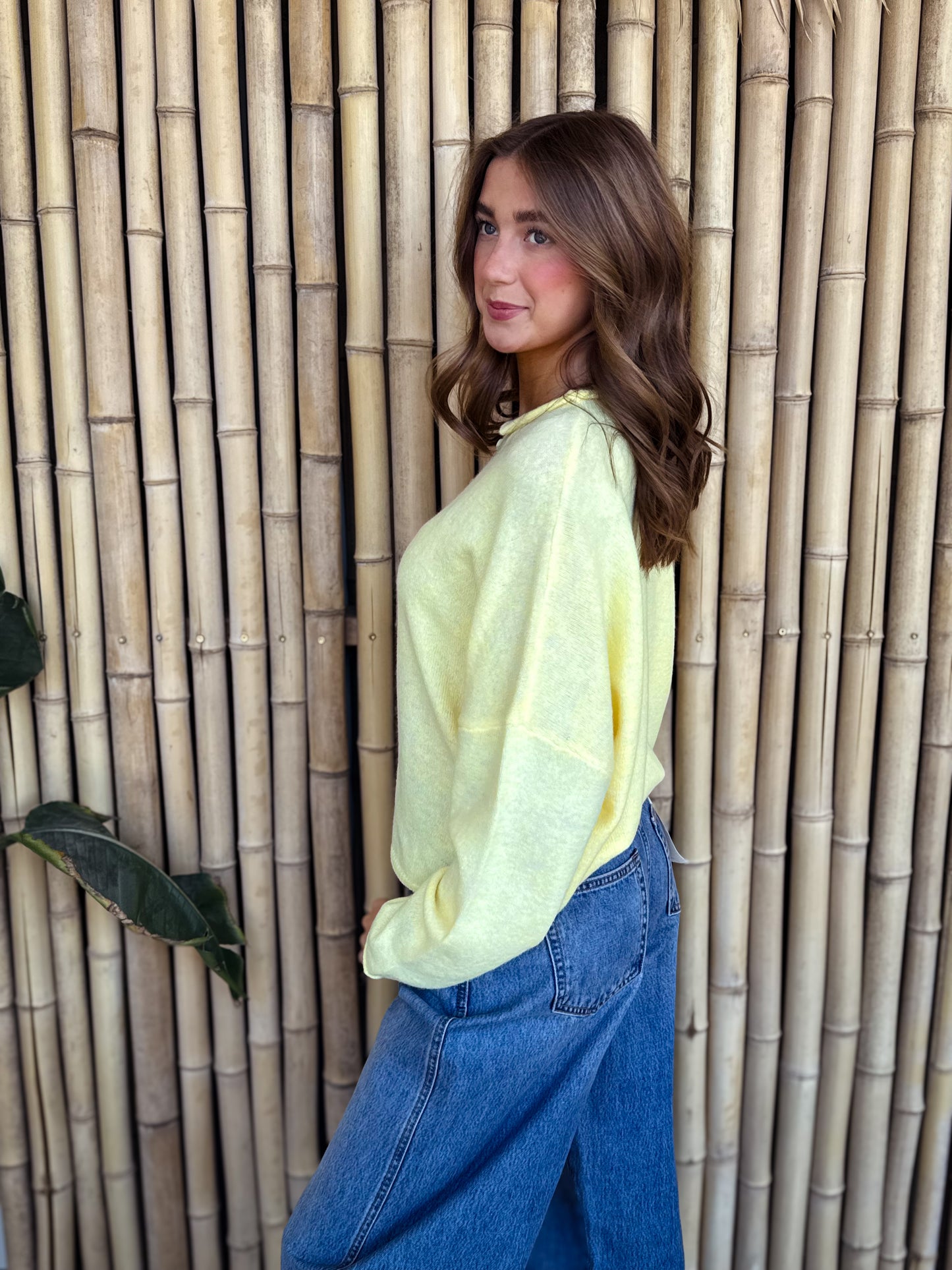 Warm And Cozy Cardigan - BUTTER YELLOW