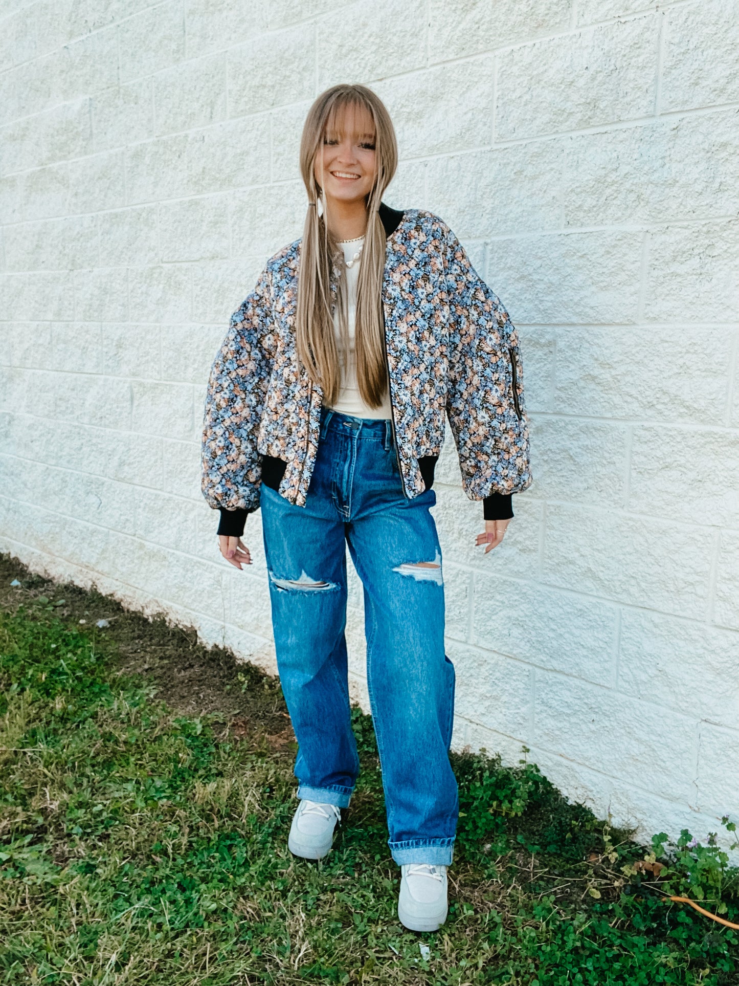 Hidden - Alyx Distressed Baggy Dad Jean