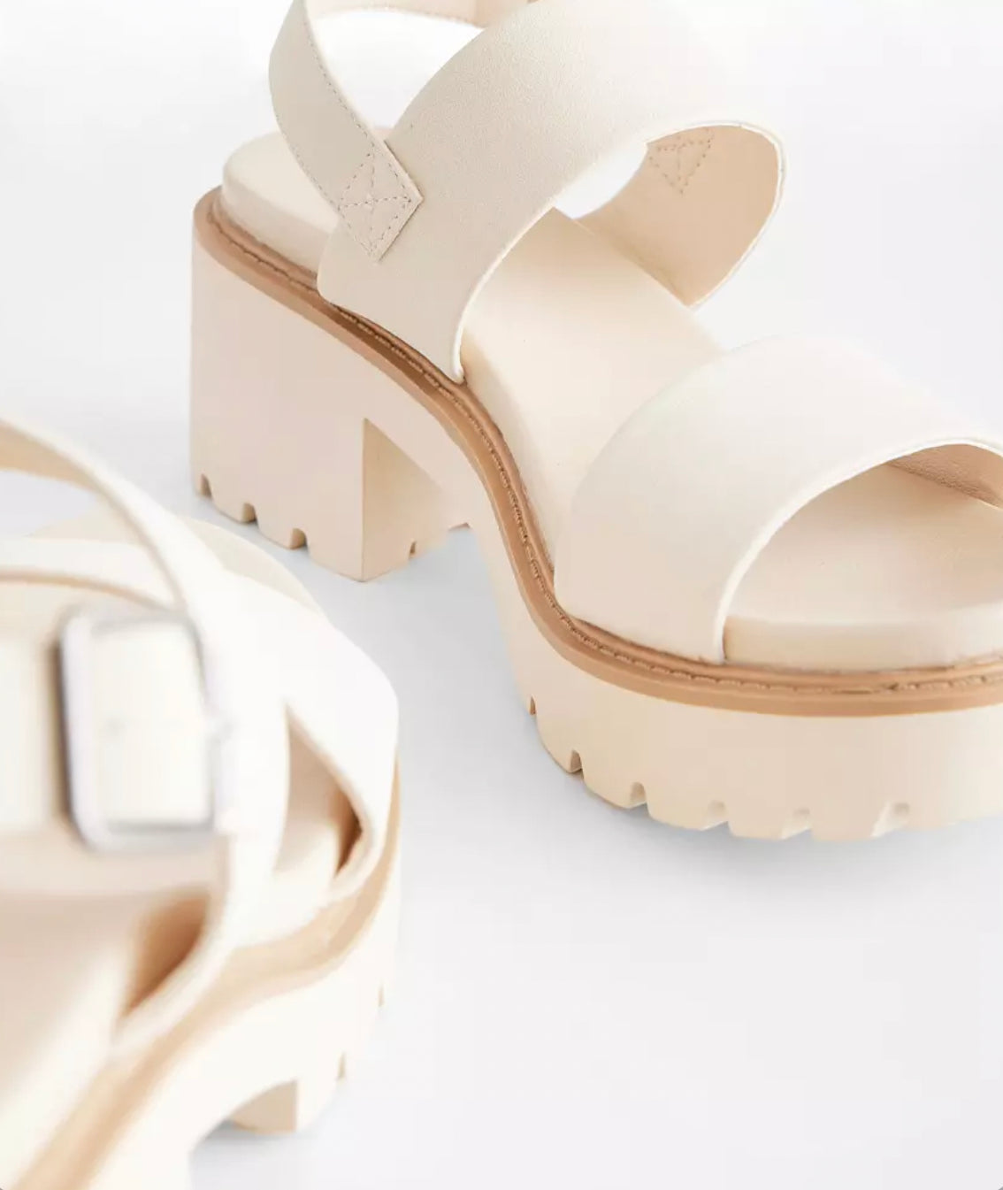MIA - Sennett Heeled Sandal - SEASHELL
