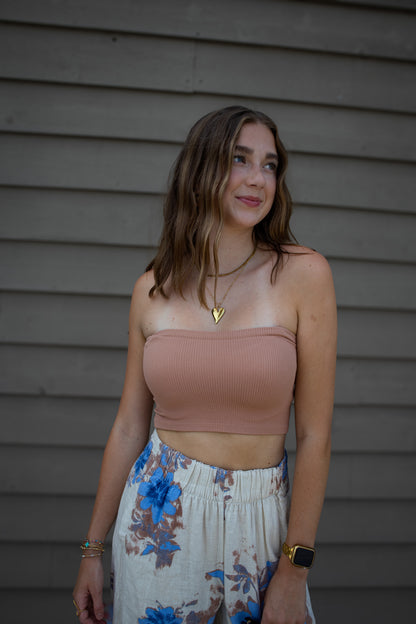 Free People - Amelia Bandeau - TAWNY BIRCH