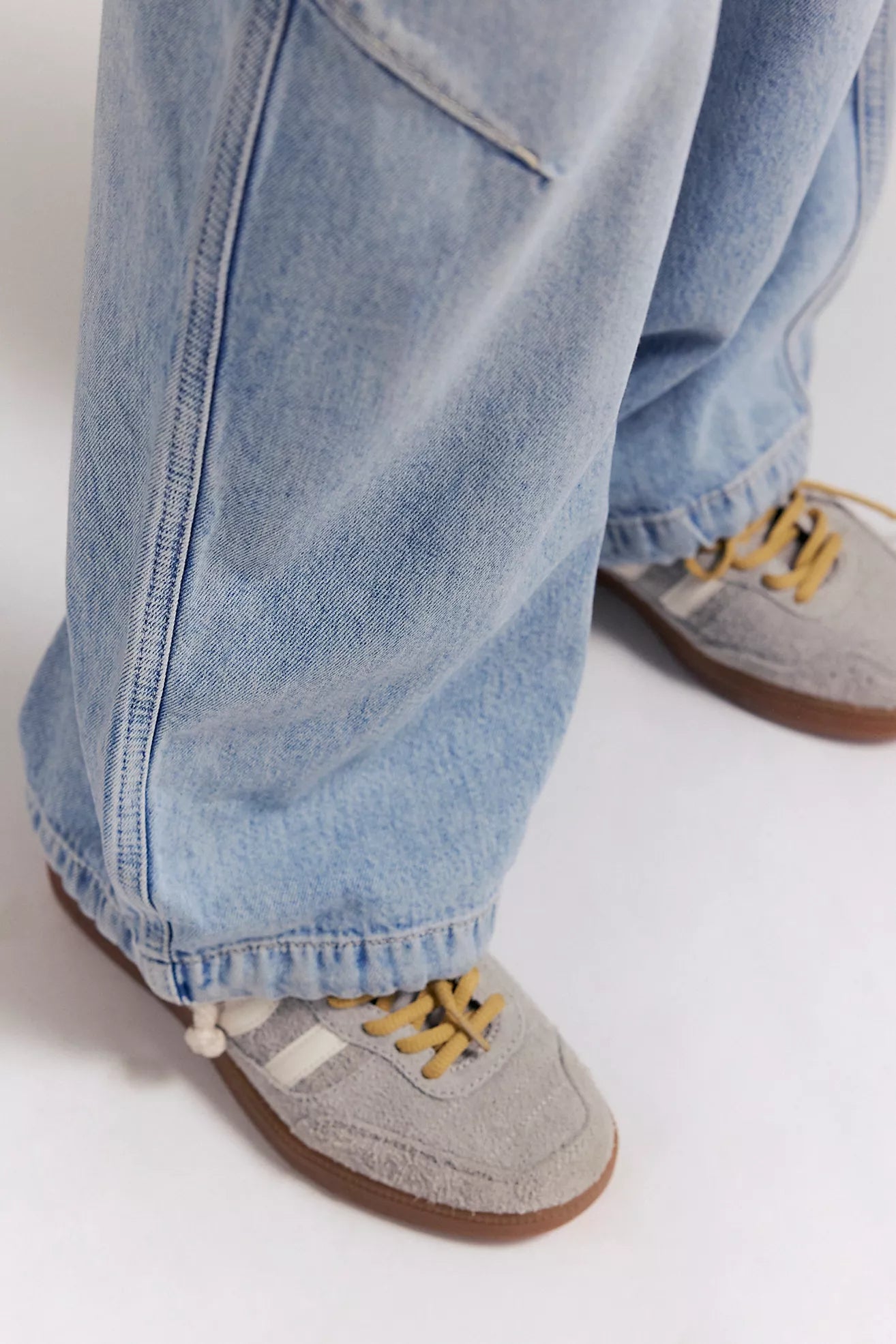 Free People - Love Language Pull-On Jeans - NO DRAMA
