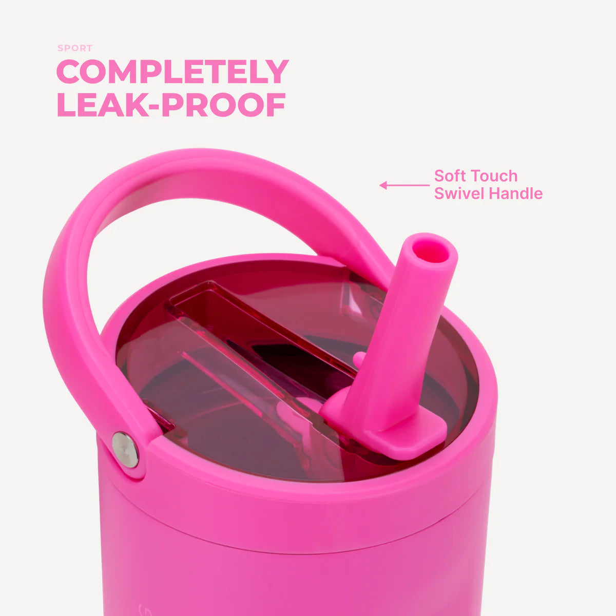 HydroJug - Razzle (Hot Pink) - Sport 32oz.