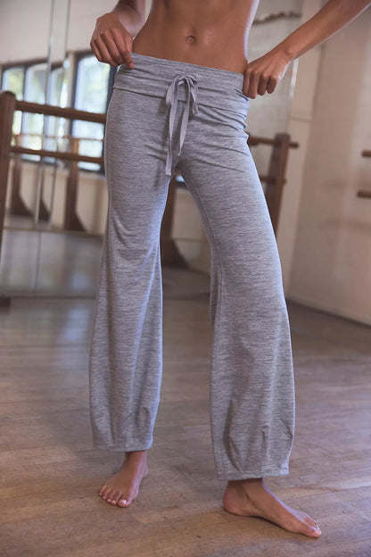 Free People - Quick Step Heather Bubble Pants - Heather Grey
