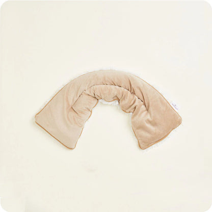 WARMIES - Marshmallow Brown Microwavable & Cooling Neck Wrap
