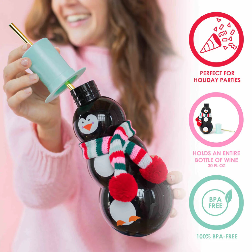 The Penguin Sipper (Holds Entire Bottle Of Wine)