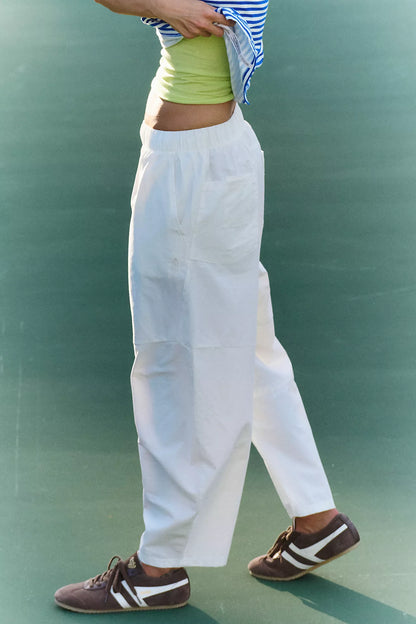 Free People - Game Day Pants - WHITE