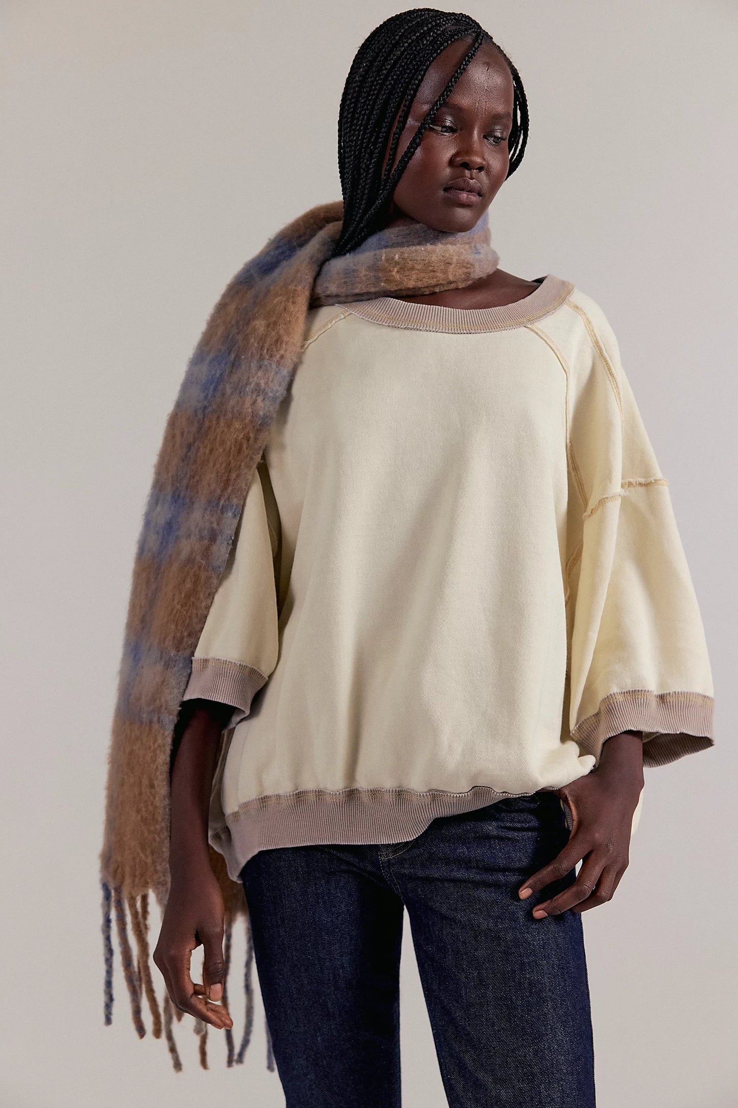 Free People - Everything Pullover - NILLA CREAM