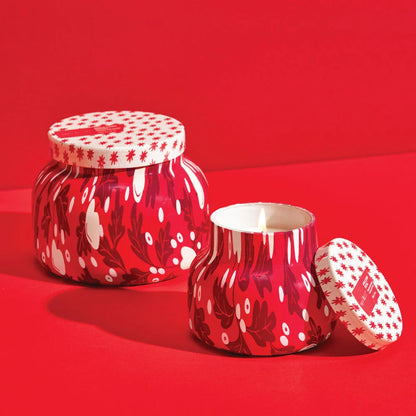 Capri Blue - Apple Cider Social Holiday Pattern Play Signature Jar, 19 oz