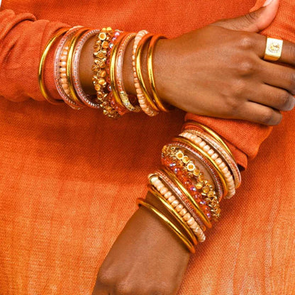 BuDhaGirl - SPARK - All Weather Bangles® (AWB®) - Set of 6