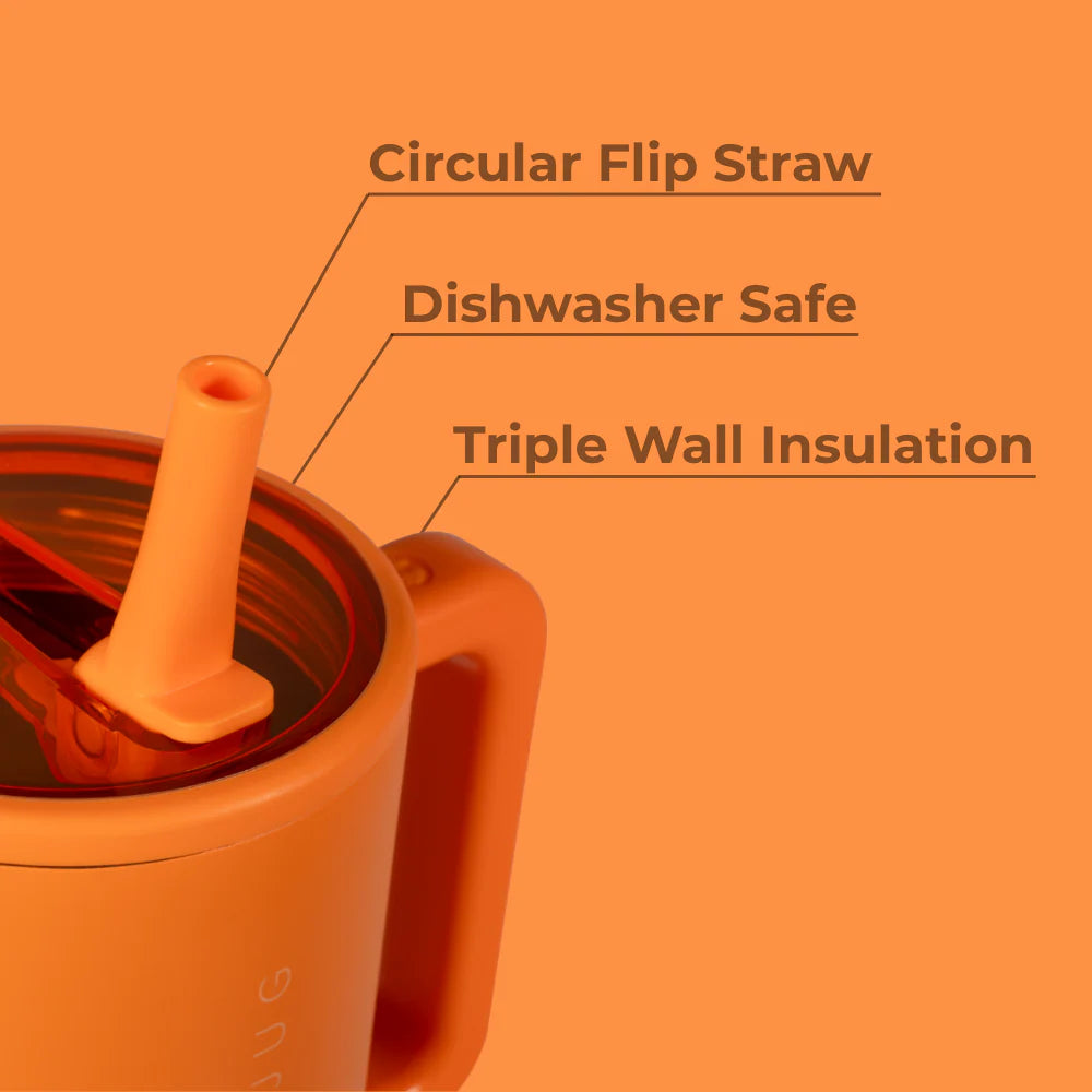 HydroJug - TANGERINE - Traveler 40oz.