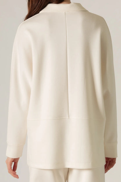 Harriet Collared Long Sleeve - IVORY