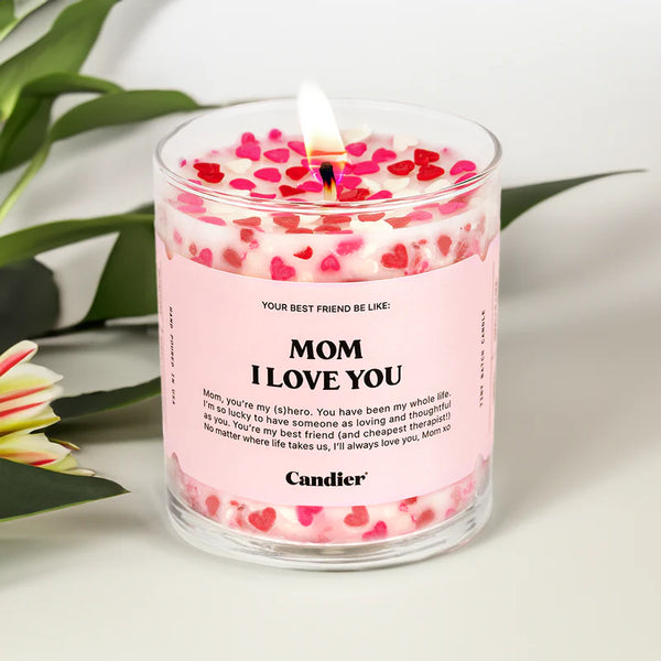 Candier - MOM I LOVE YOU Candle