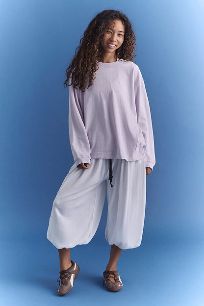 Free People - Hustle Layer - Cool Lilac