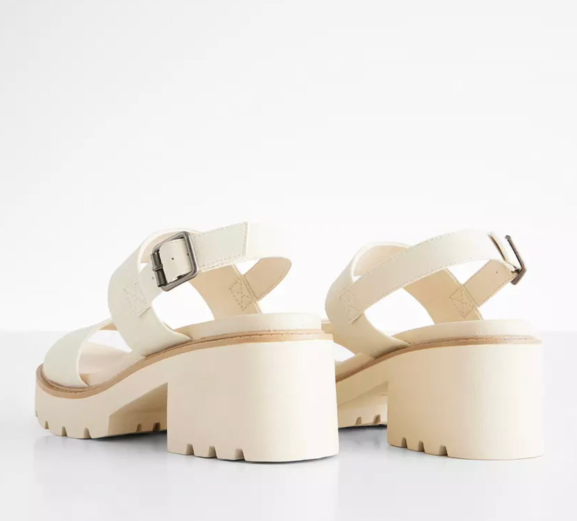 MIA - Sennett Heeled Sandal - SEASHELL