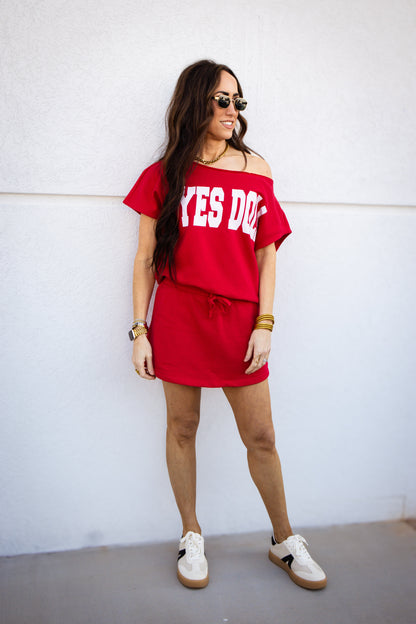 Yes Doll Weekend Skort Set - Red
