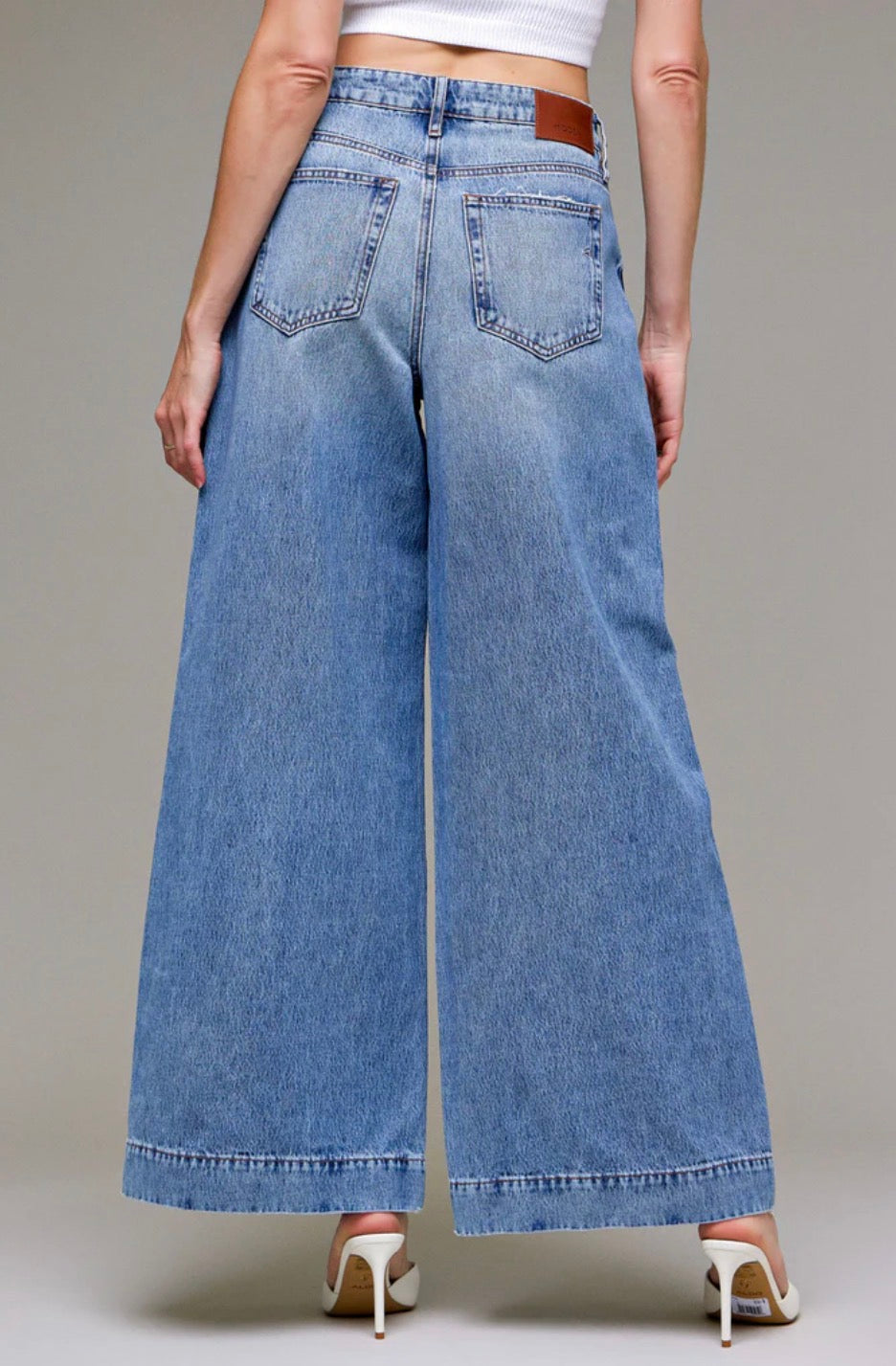 Hidden - NORI - Classic Wide Leg Jean