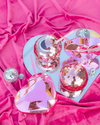 Disco Heart Tumbler