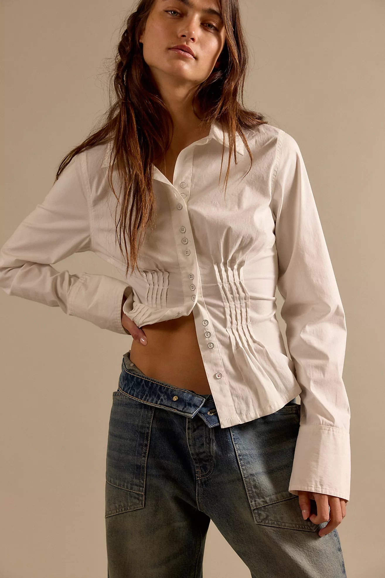 Free People - We The Free Minimalist Moxie Barrel Jeans
