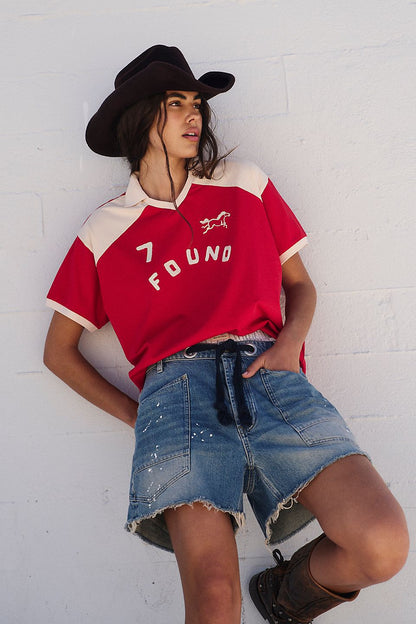 Free People - Moxie Shorts - TIMELESS BLUE