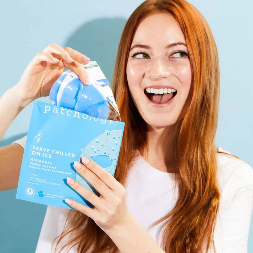 PATCHOLOGY - On Ice: Firming Hydrogel Face Sheet Mask with Bakuchiol & Peptides