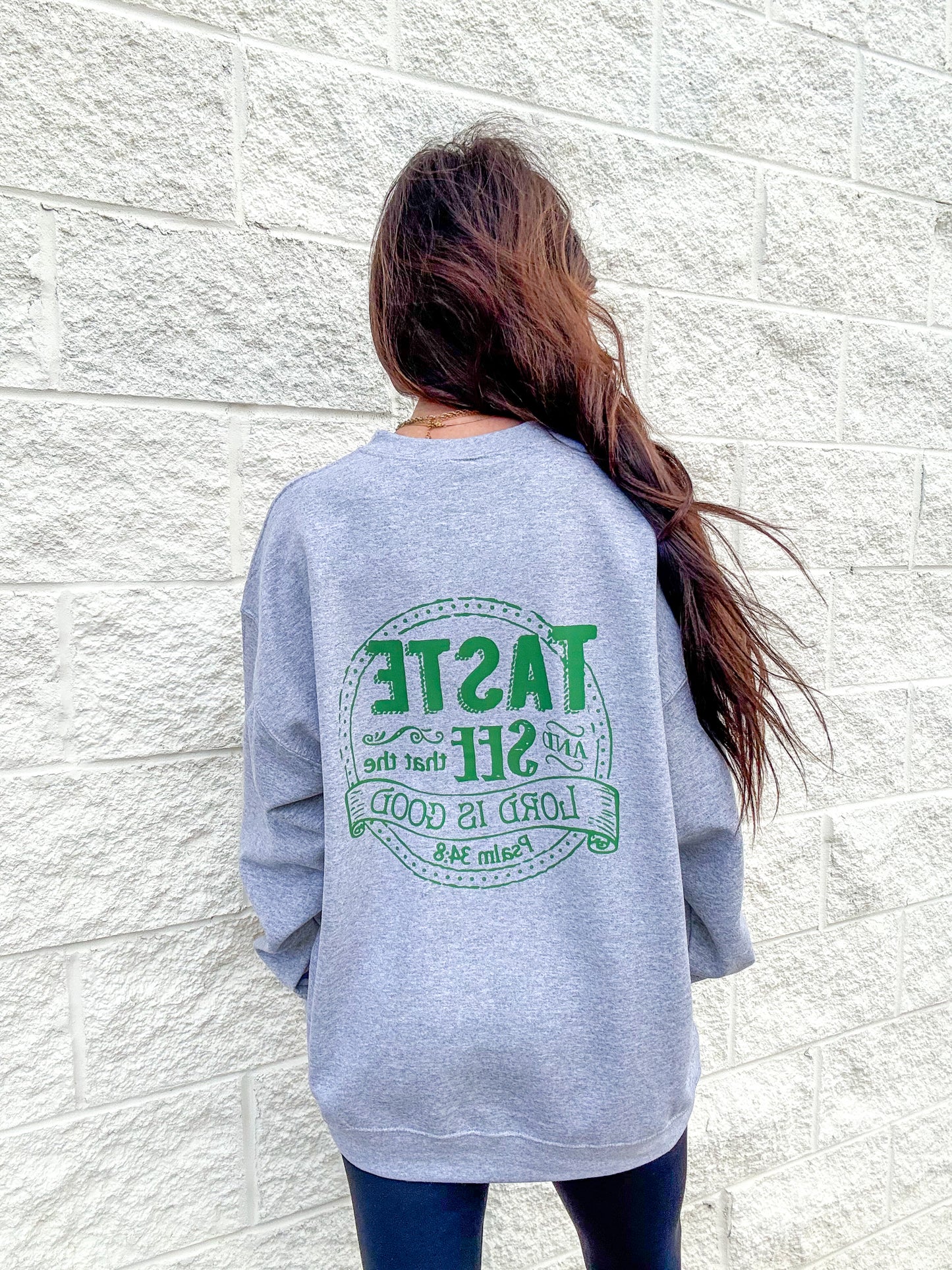 Taste and See Strawberry Graphic Sweatshirt