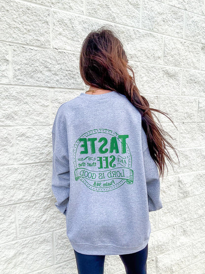 Taste and See Strawberry Graphic Sweatshirt