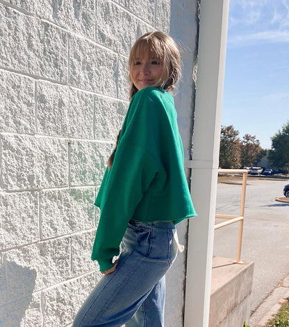 Los Angeles Campus Cropped Sweatshirt