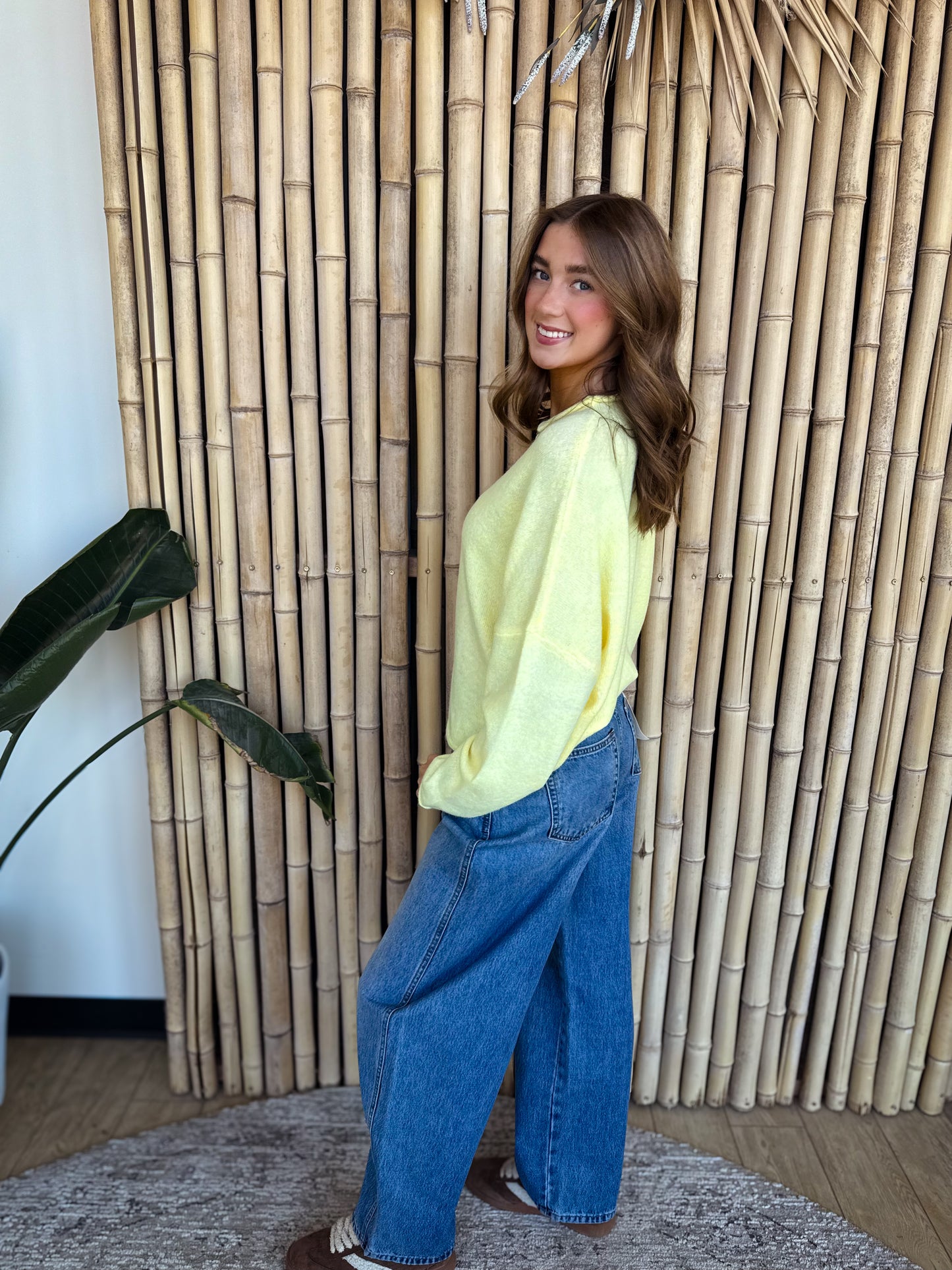 Warm And Cozy Cardigan - BUTTER YELLOW