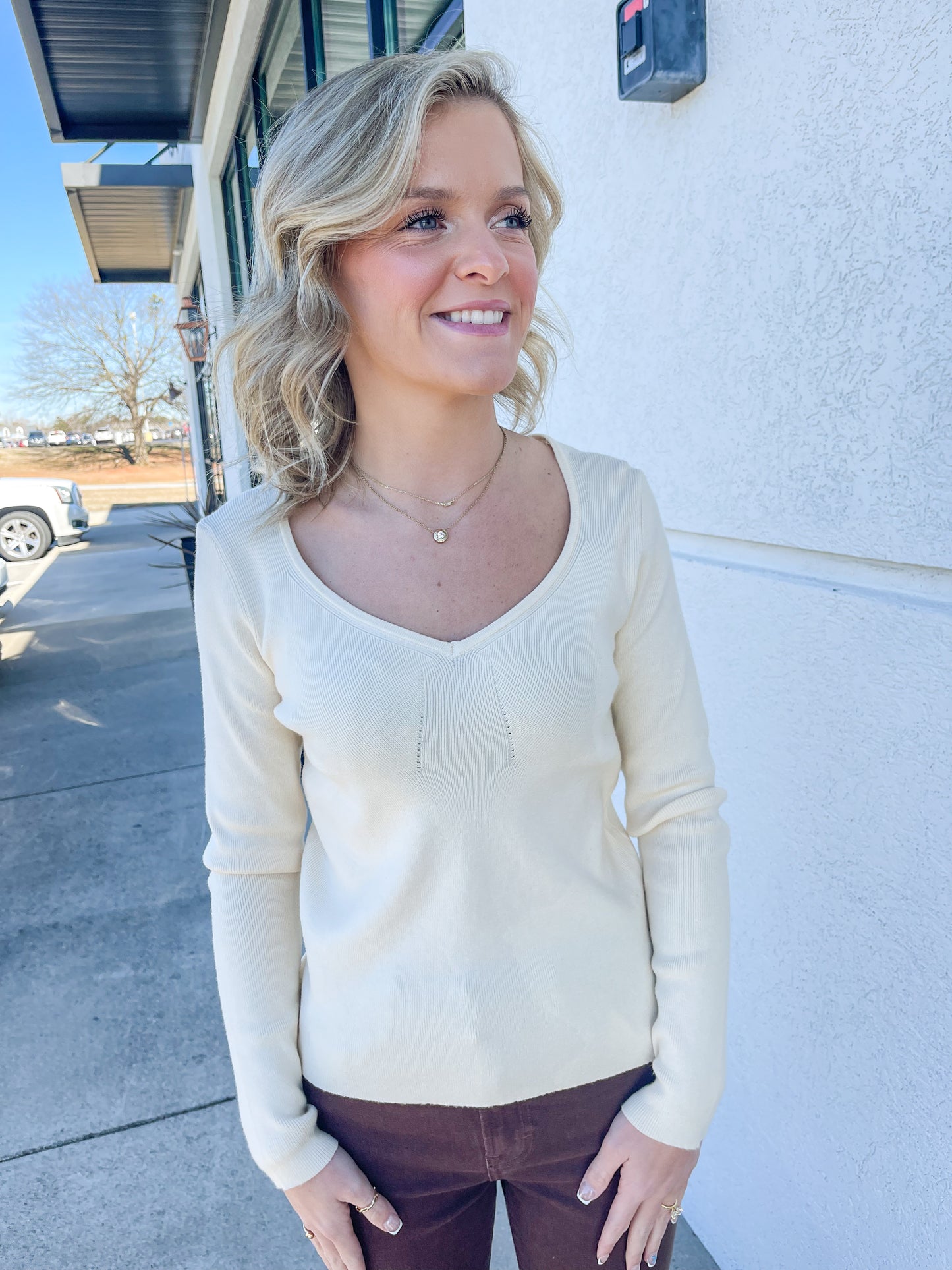 Secret Meadow Sweater - PALE CREAM YELLOW