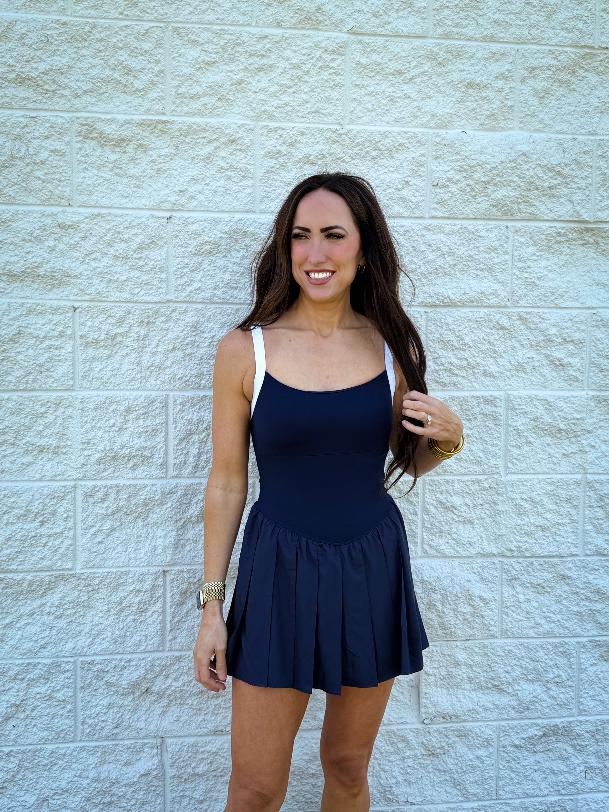 Free People - Swing Of Things Colorblock Skortsie - NAVY COMBO YES DOLL BOUTIQUE Free People - Swing Of Things Colorblock Skortsie - NAVY COMBO YES DOLL BOUTIQUE