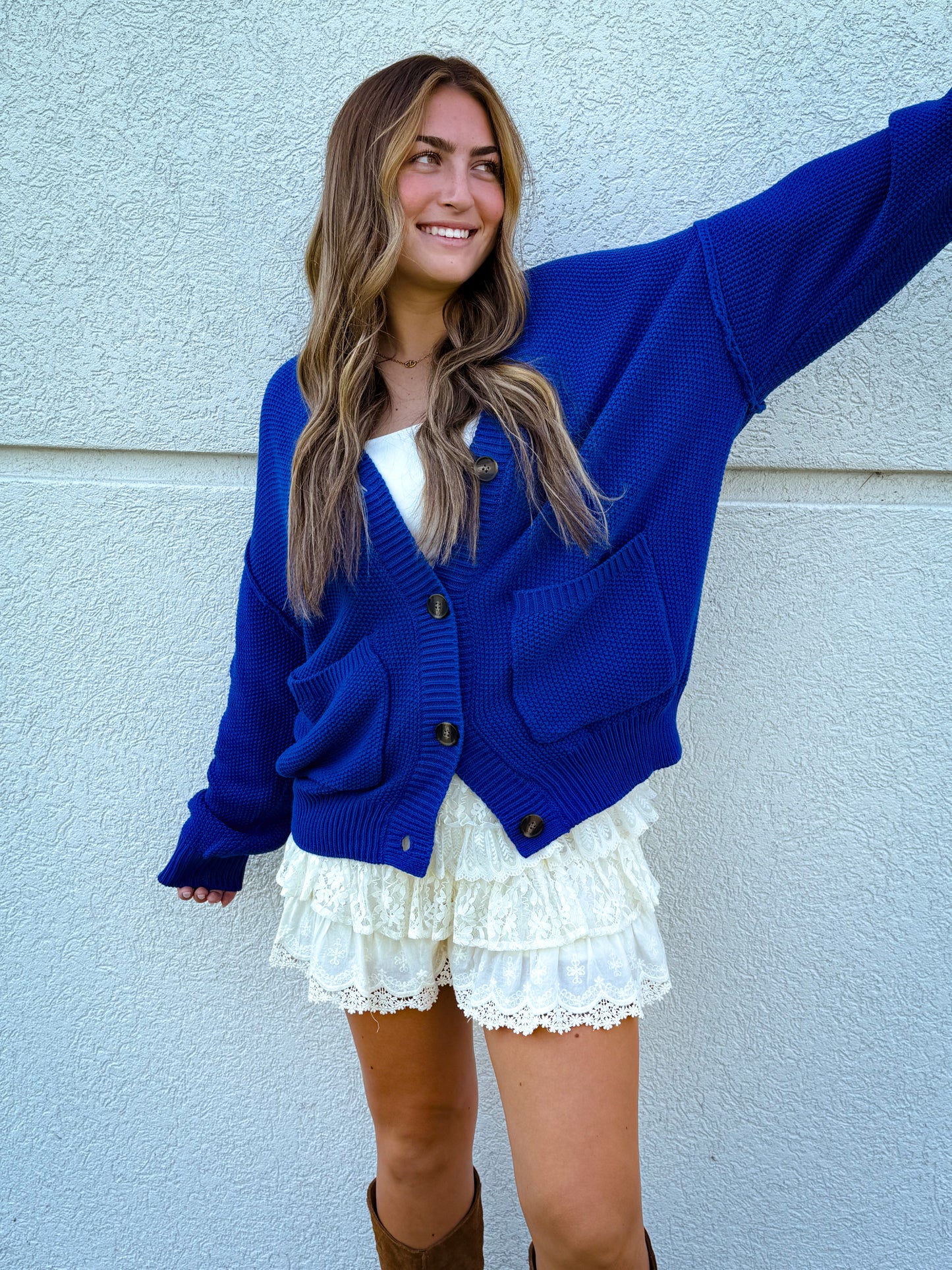 Ruffled Up Lace Shorts