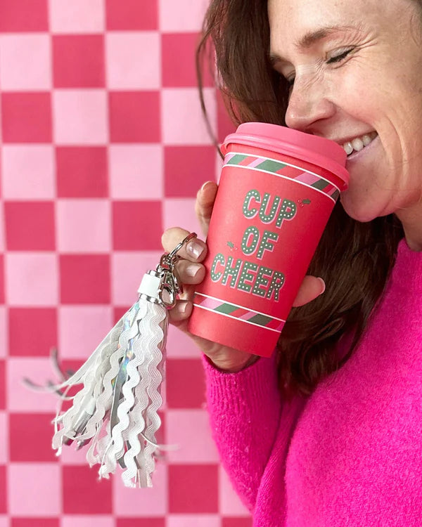 Snow Much Fun Charging Tassel Keychain for Iphone or Android