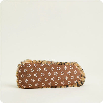 WARMIES®- Leopard Microwavable Slippers – Lavender Scented Heated Foot Warmers