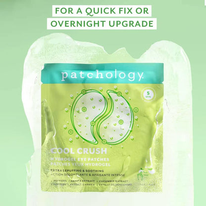 PATCHOLOGY - Cool Crush Cooling & Extra-Depuffing Hydrogel Eye Patches - SINGLE