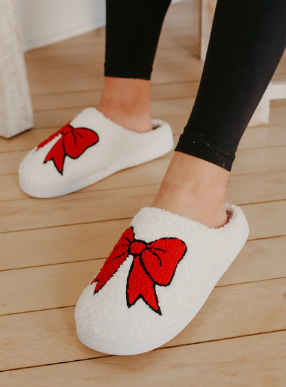 MIA - Cozi Slipper - RED BOW