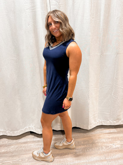 Varsity Point Tennis Dress