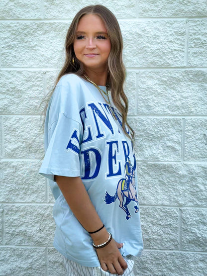 Kentucky Derby Southern Split Oversized Band Tee