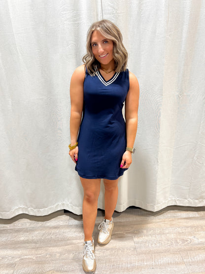 Varsity Point Tennis Dress