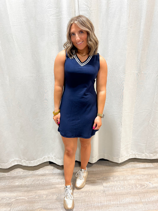 Varsity Point Tennis Dress