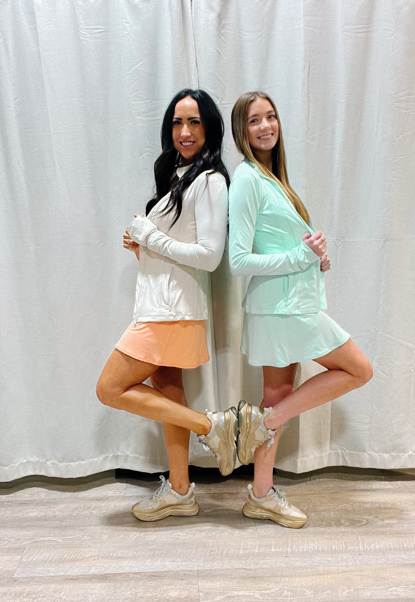 Just Serve It Tennis Dress - PEACH