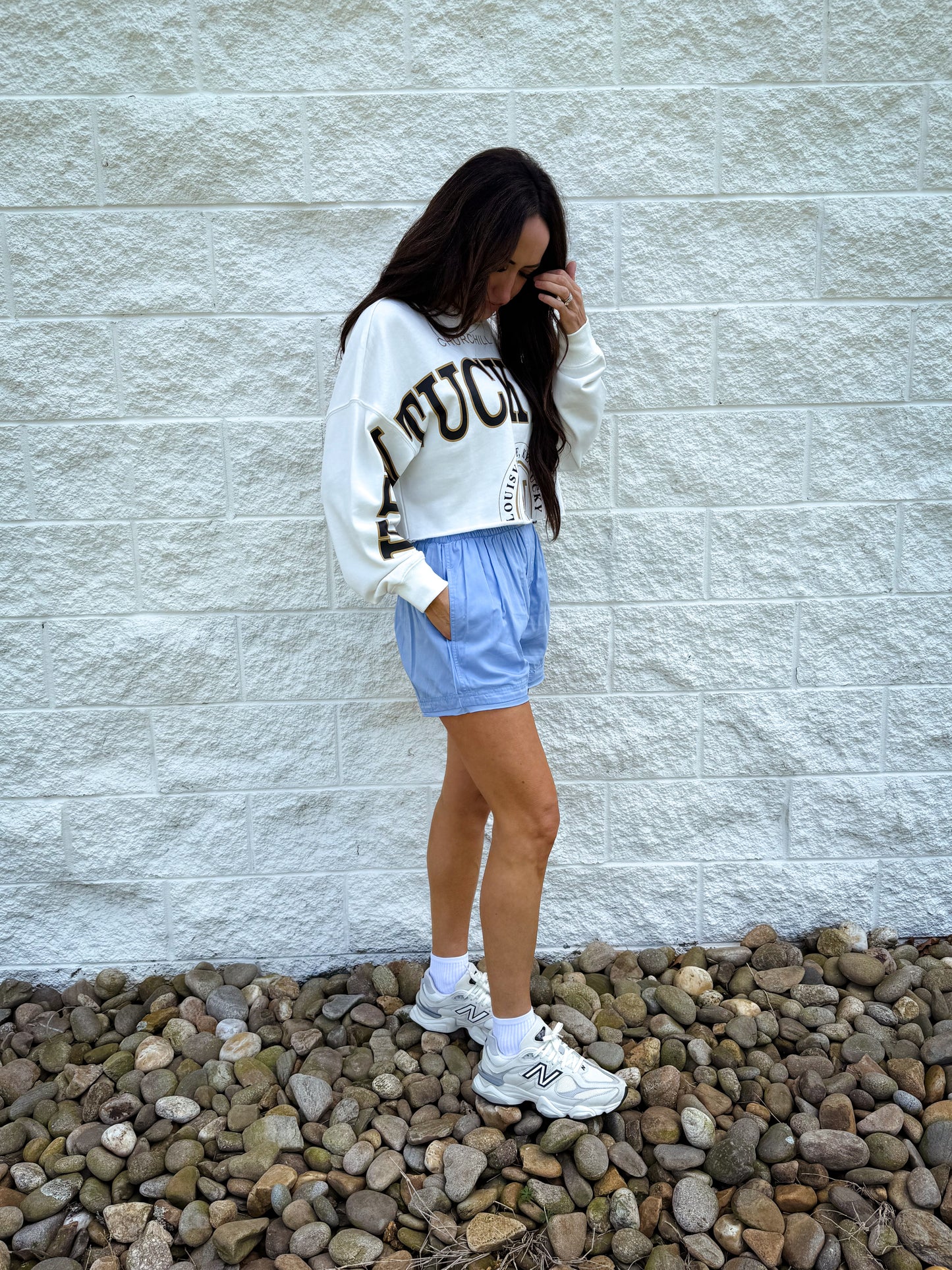 Free People - Day To Day Solid Boxers - PLACID BLUE