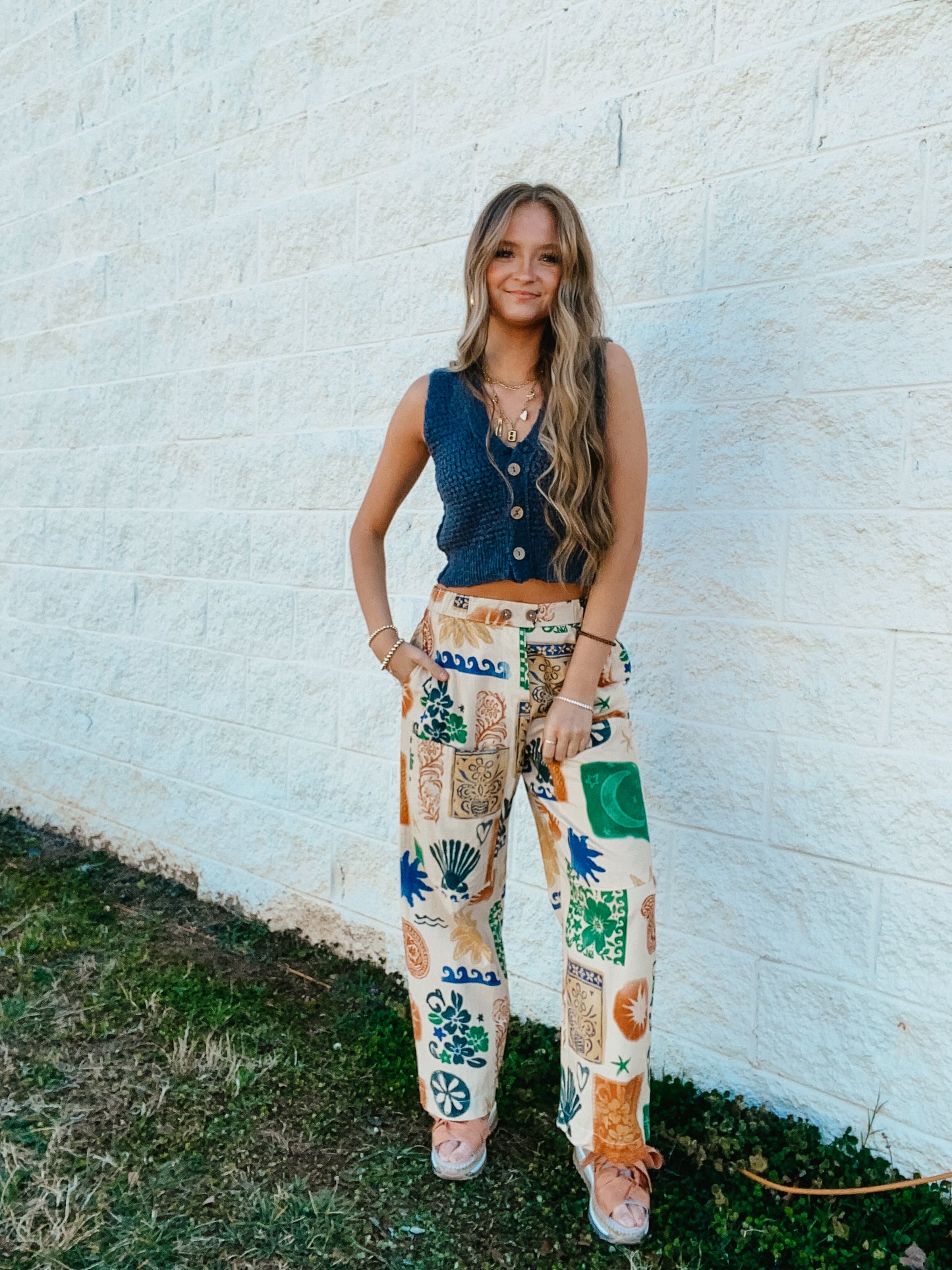 Free People - Ava Vest - VINTAGE INDIGO