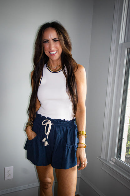 Anchor's Away Knit Tank Top