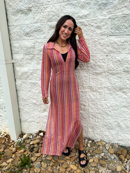 Tropical Breeze Cover Up Maxi Dress